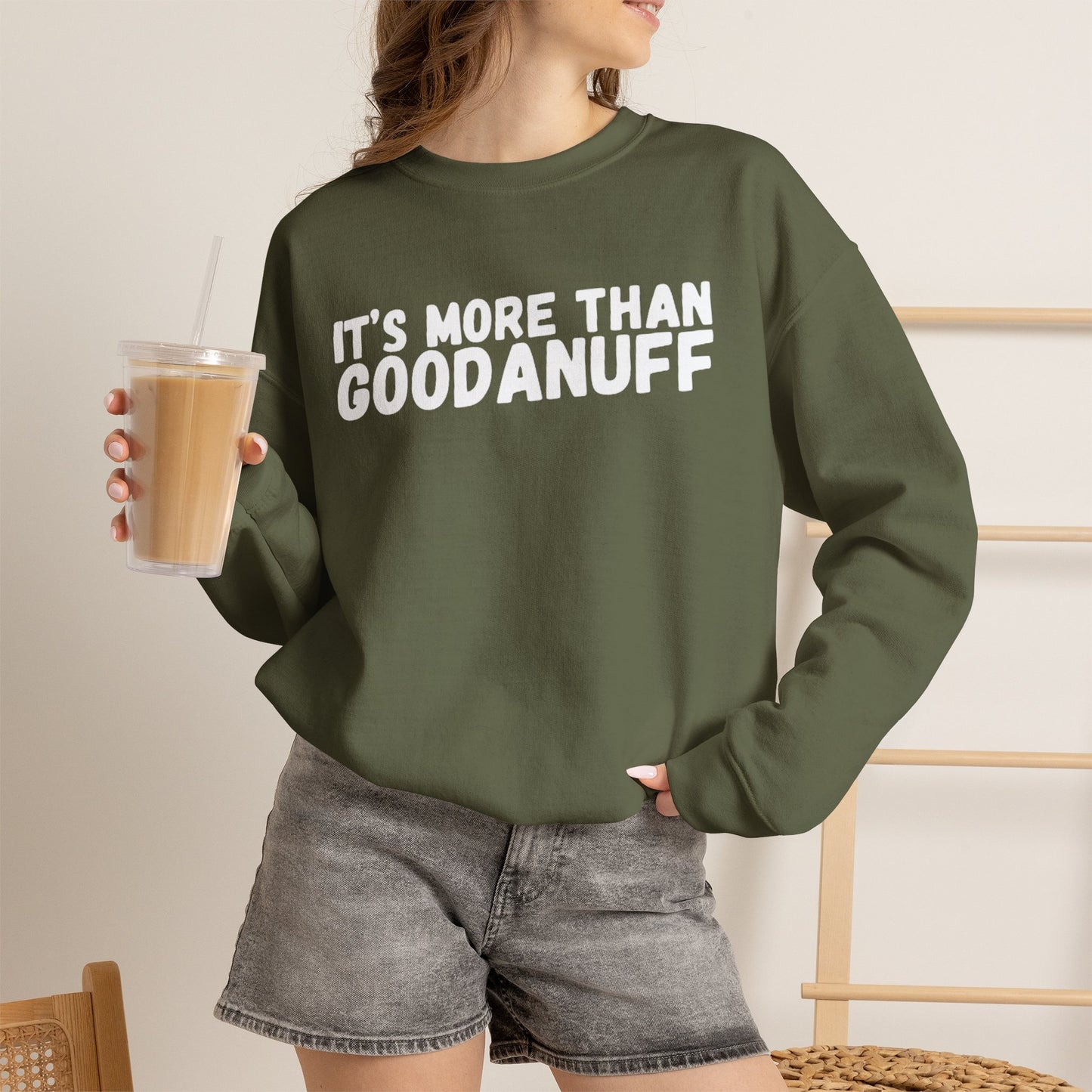It's more than GoodaNuff Unisex Crewneck