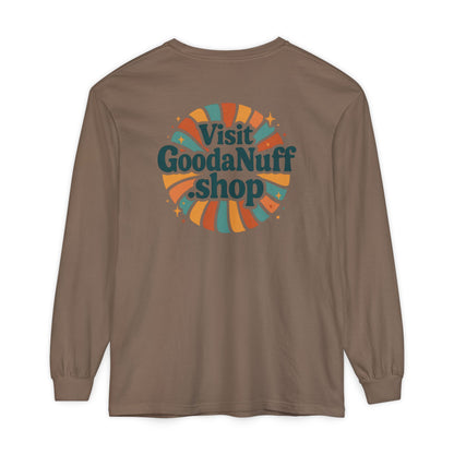 Visit GoodaNuff.shop Unisex Long Sleeve Tee