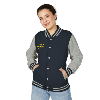I Am GoodaNuff Unisex Letterman Jacket