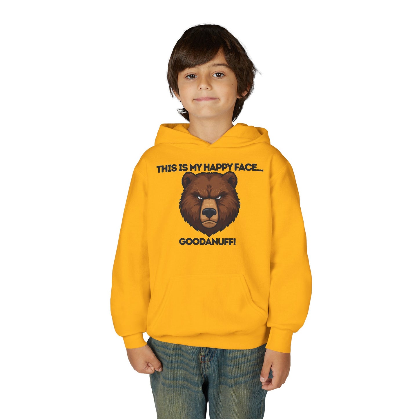 This is my Happy Face...GoodaNuff Unisex Youth Hoodie