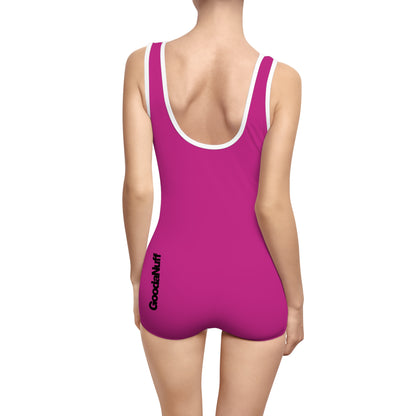 Couple Drinks Later He's GoodaNuff Vintage Style Swimsuit