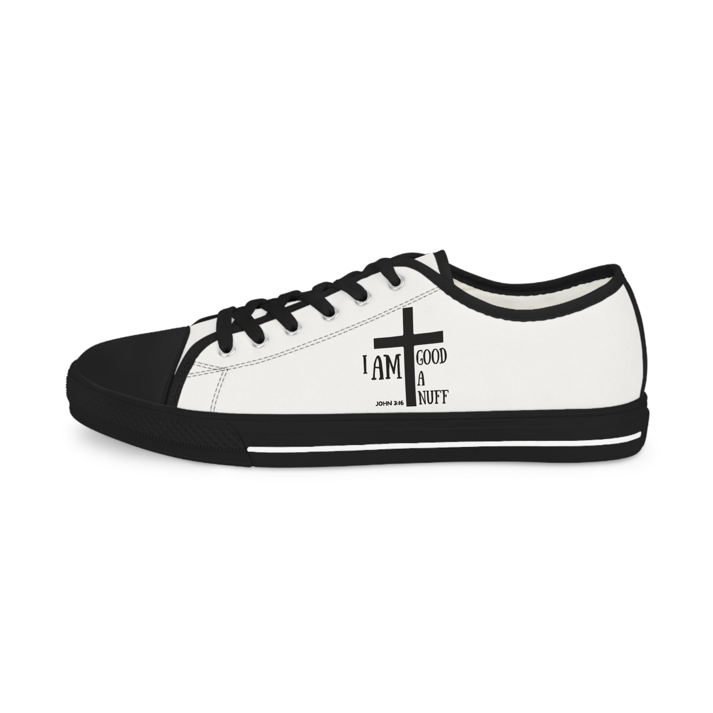 I AM GoodaNuff Mens Low Top Sneakers
