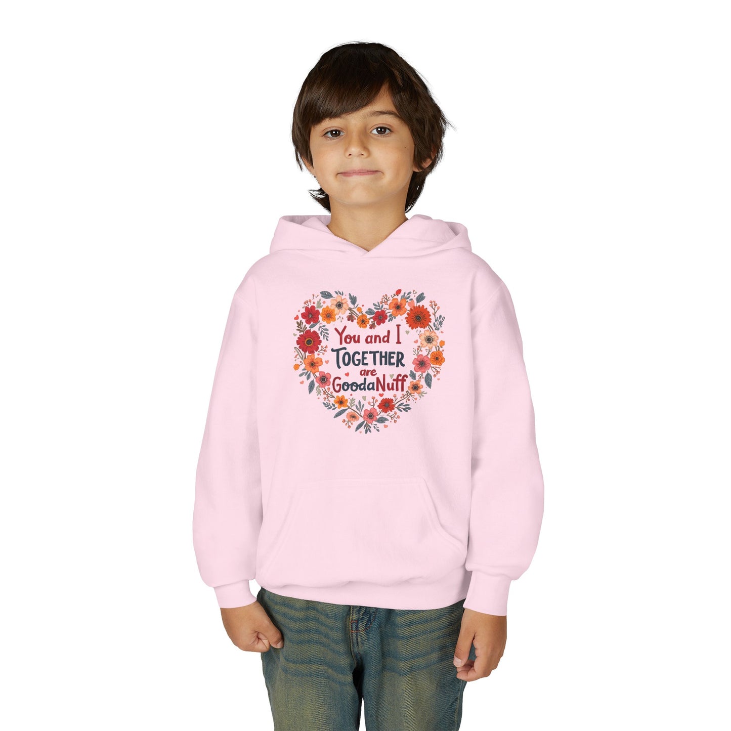 You and I Together are GoodaNuff Unisex Youth Hoodie
