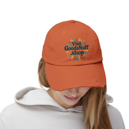 Vist HoodaNuff.sho Distressed Baseball Hat