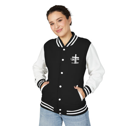 I AM GoodaNuff Unisex Letterman Jacket