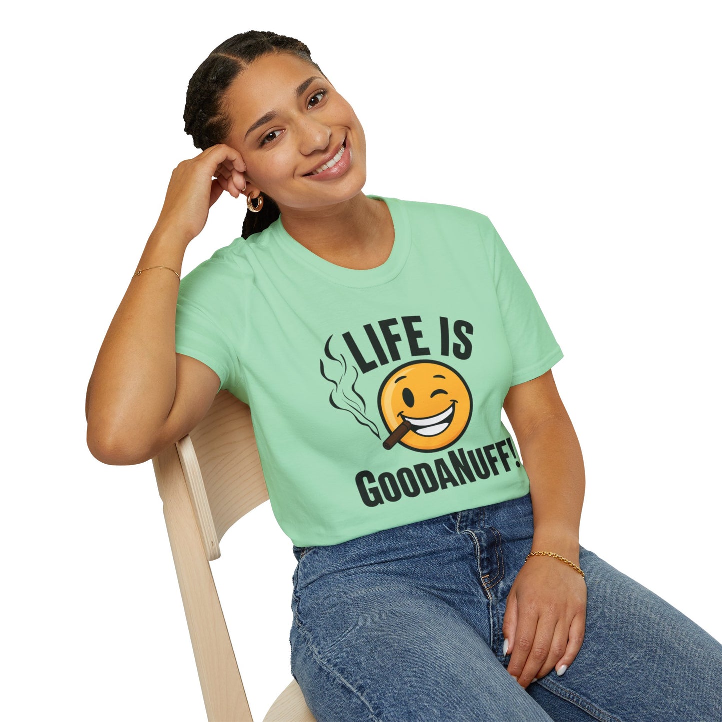 Life is GoodaNuff Unisex Softstyle T-Shirt