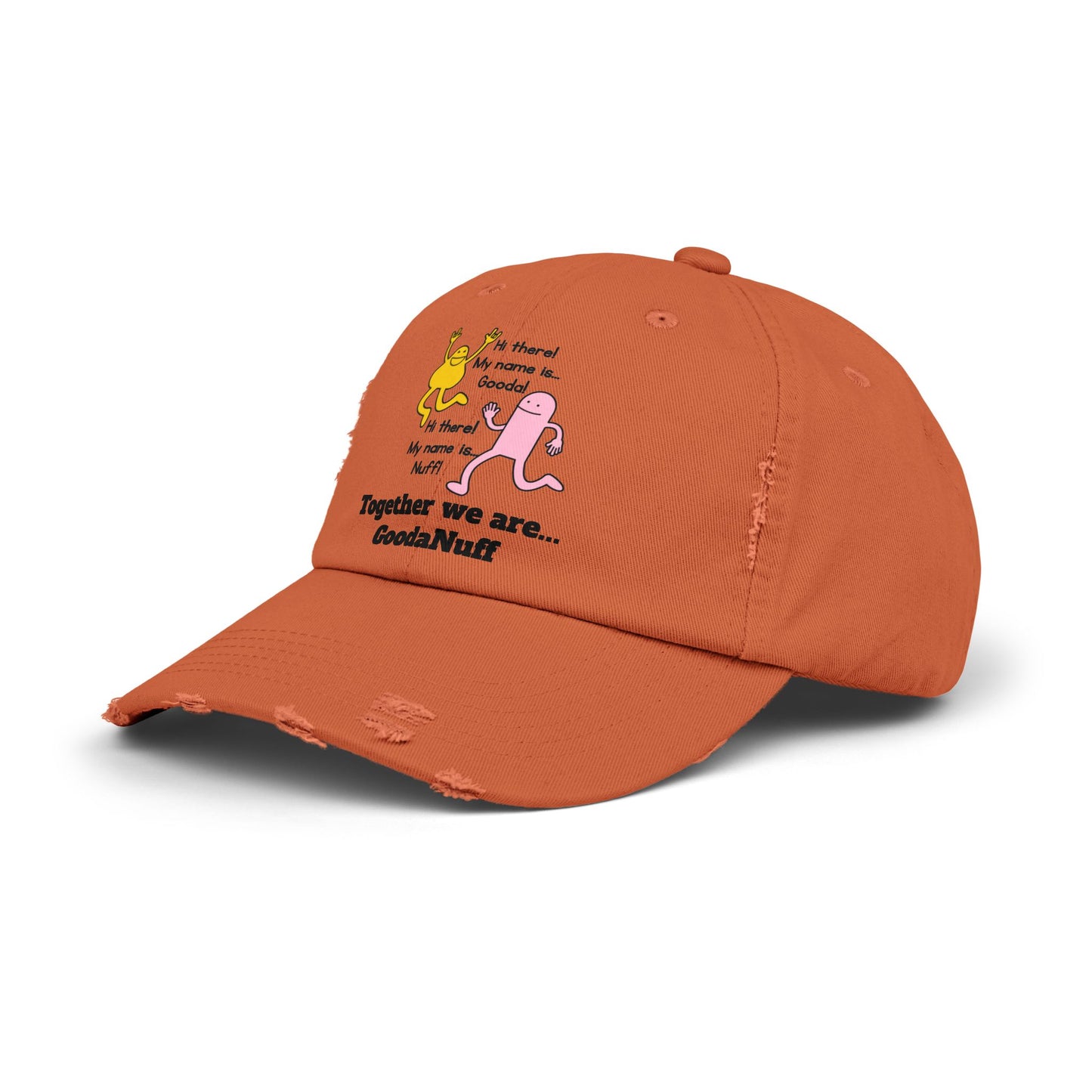 Gooda and Nuff Distressed Baseball Cap