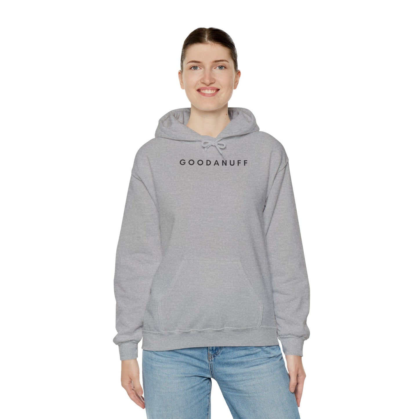 Raising tiny humans isn’t easy, but this mama still shows up GoodaNuff every day Unisex Hoodie
