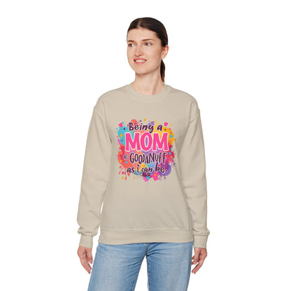 Being a Mom as GoodaNuff as I can be Unisex Softstyle T-Shirt