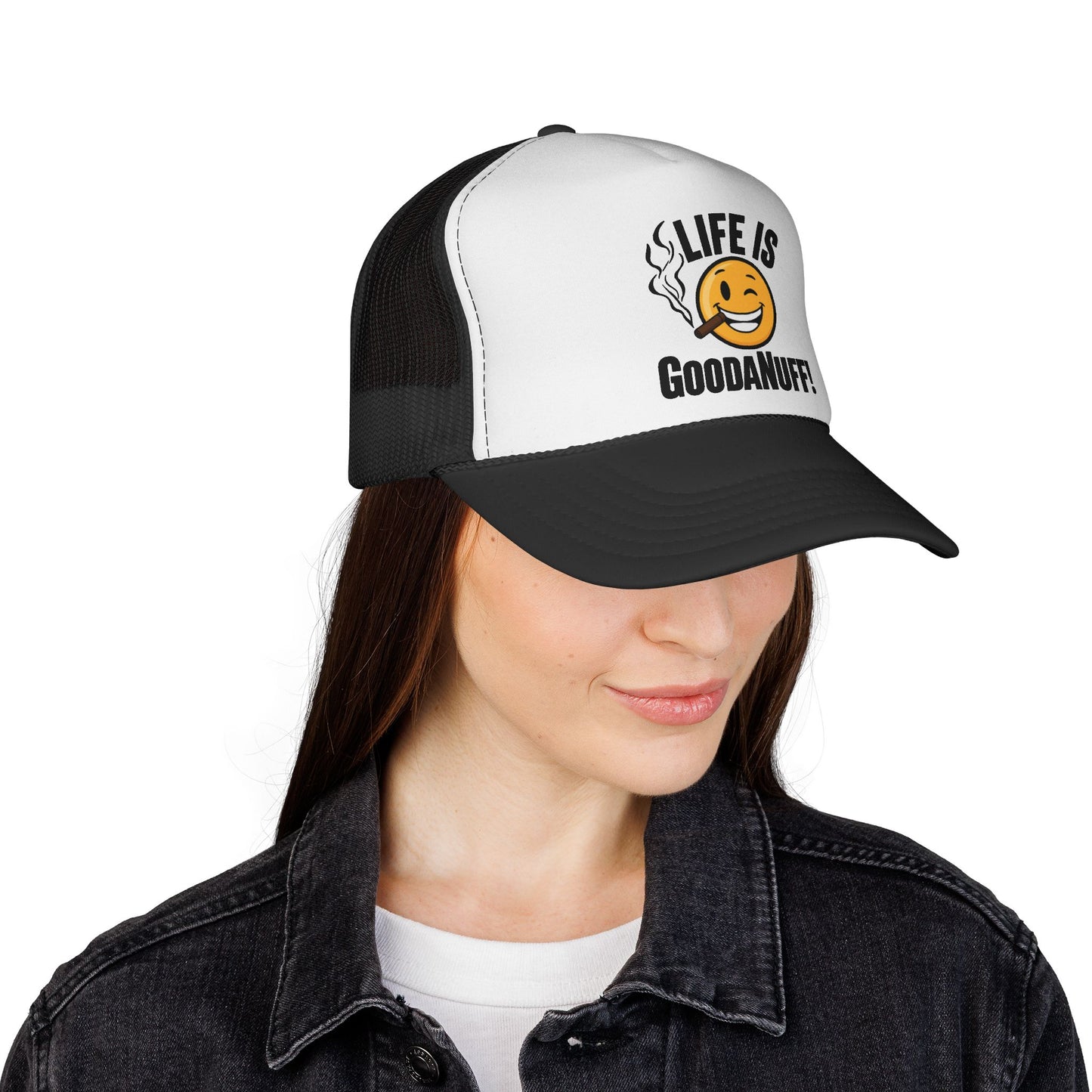 Life is GoodaNuff Trucker Hat