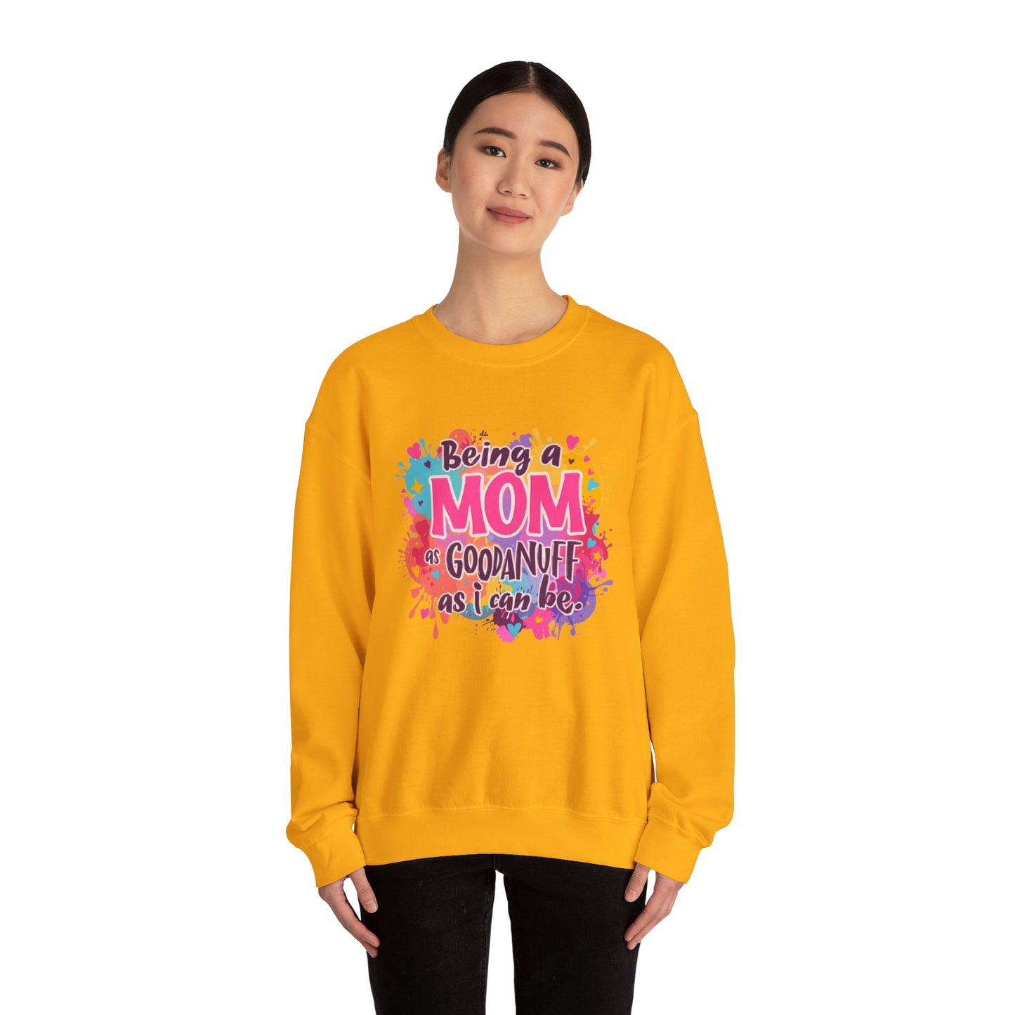 Being a Mom as GoodaNuff as I can be Unisex Softstyle T-Shirt