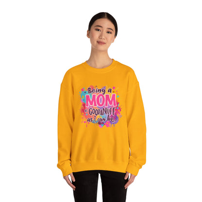Being a Mom as GoodaNuff as I can be Unisex Softstyle T-Shirt
