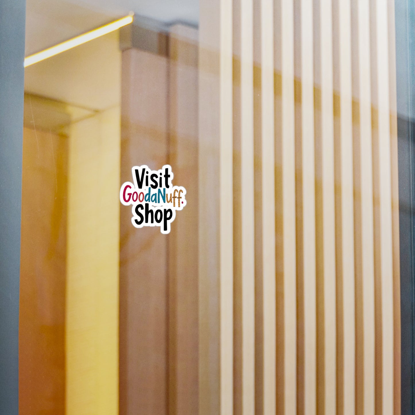 Visit GoodaNuff.shop Sticker