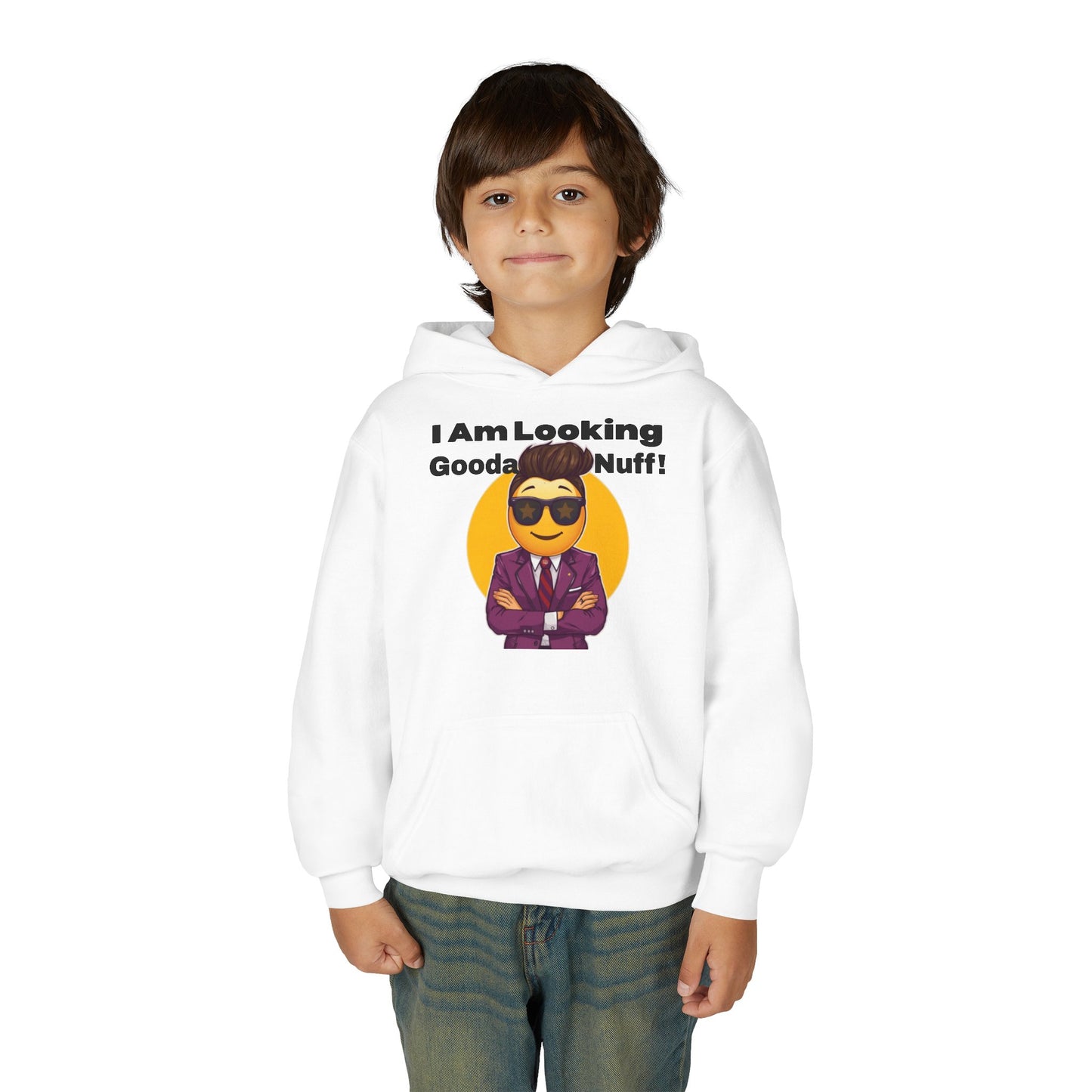 I AM Looking GoodaNuff Unisex Youth Hoodie