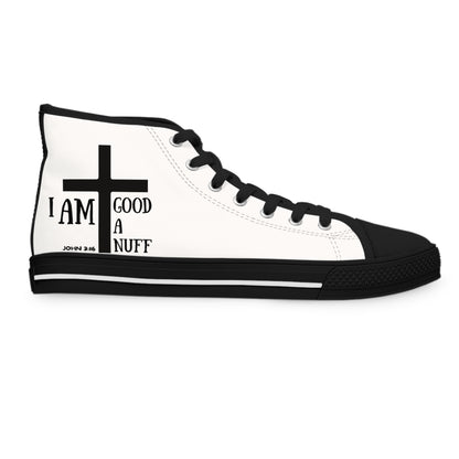 I AM GoodaNuff Womens High Top Sneakers