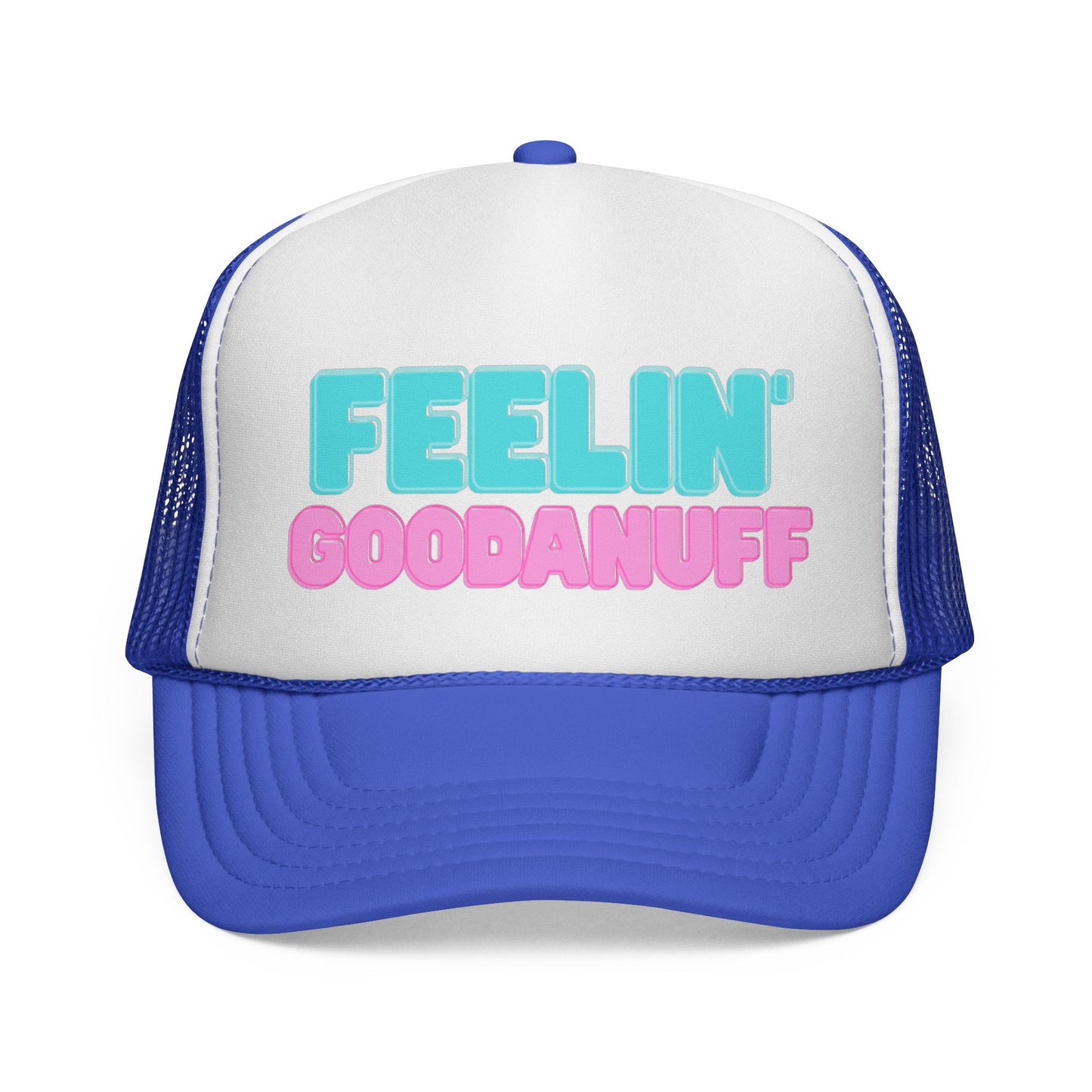 Puff Pink GoodaNuff Trucker Hat