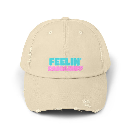 Feelin GoodaNuff Distressed Baseball Cap