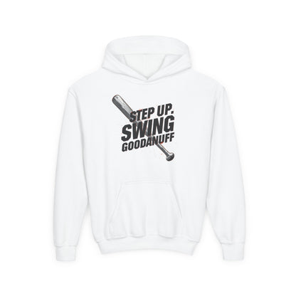 Step Up. Swing GoodaNuff Unisex Youth Hoodie
