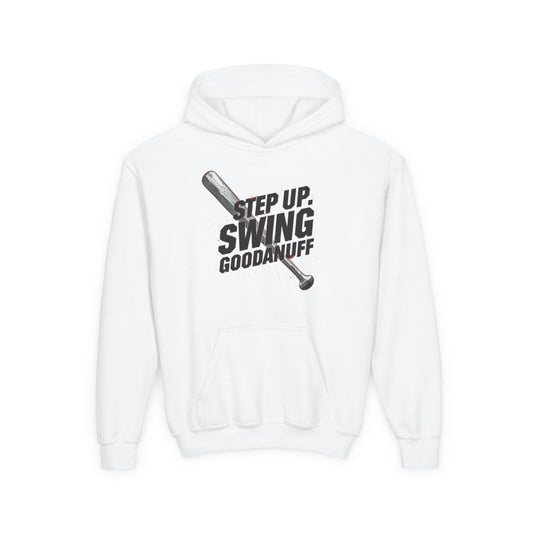 Step Up. Swing GoodaNuff Unisex Youth Hoodie