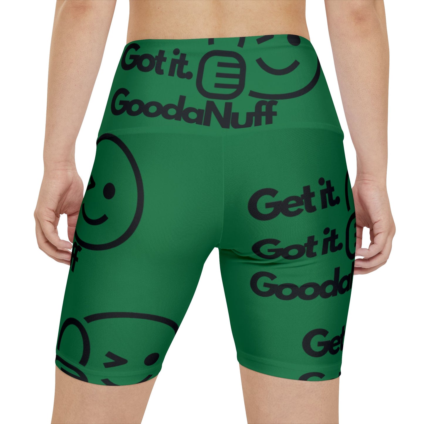 Get It. Got It. GoodaNuff High Waist Biker Shorts