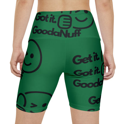 Get It. Got It. GoodaNuff High Waist Biker Shorts
