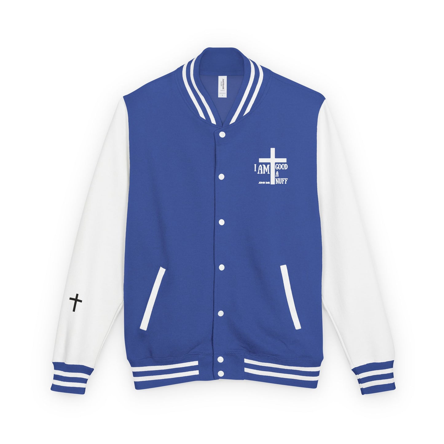 I AM GoodaNuff Unisex Letterman Jacket