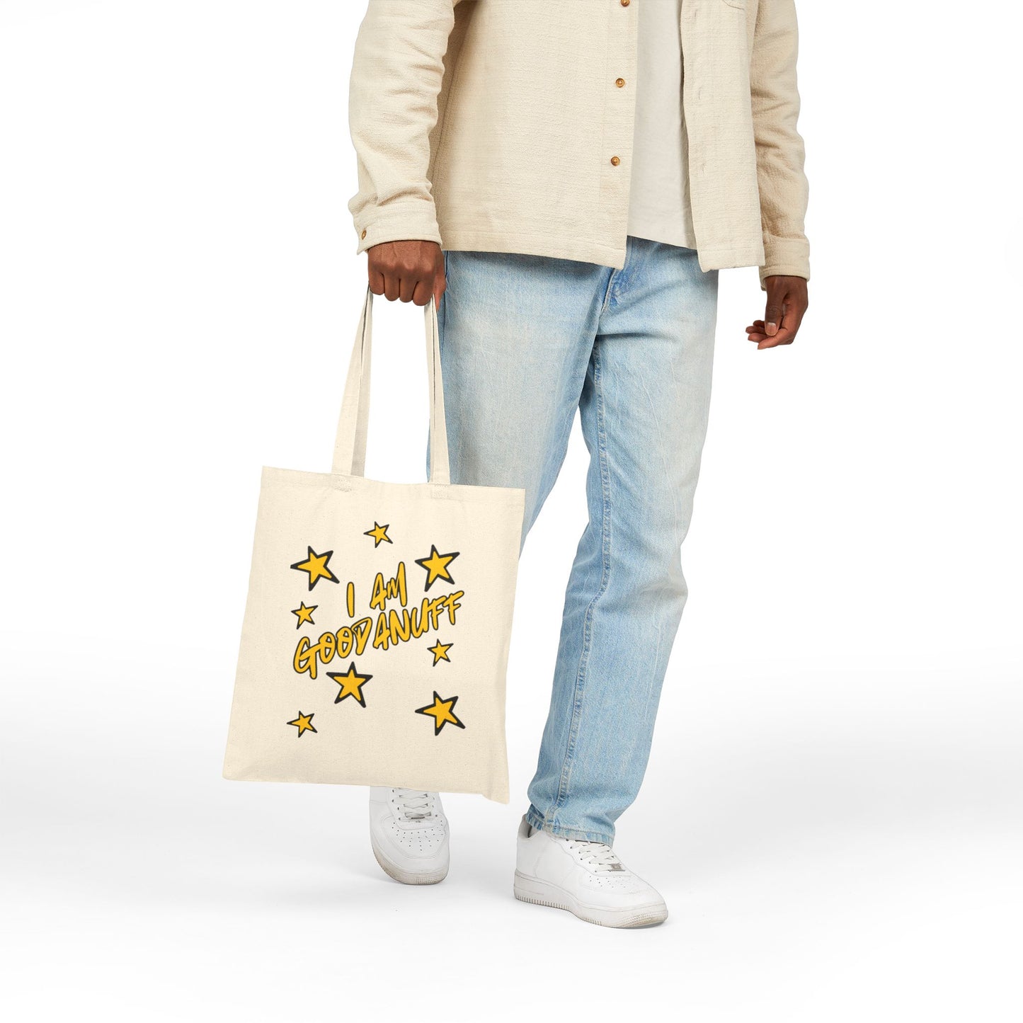 I AM GoodaNuff Cotton Tote Bag