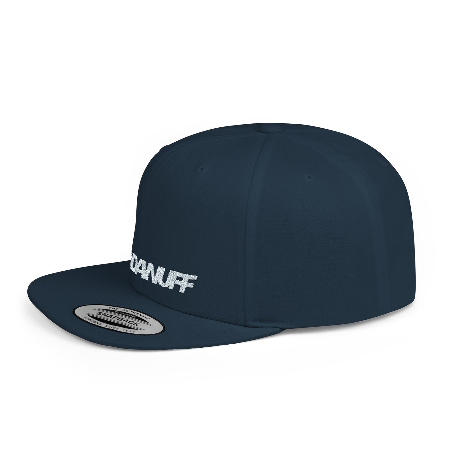 GoodaNuff Embroidery Flat Bill Cap