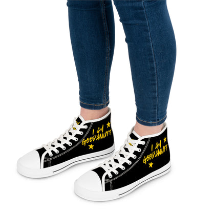 I AM GoodaNuff Womens High Top Sneakers