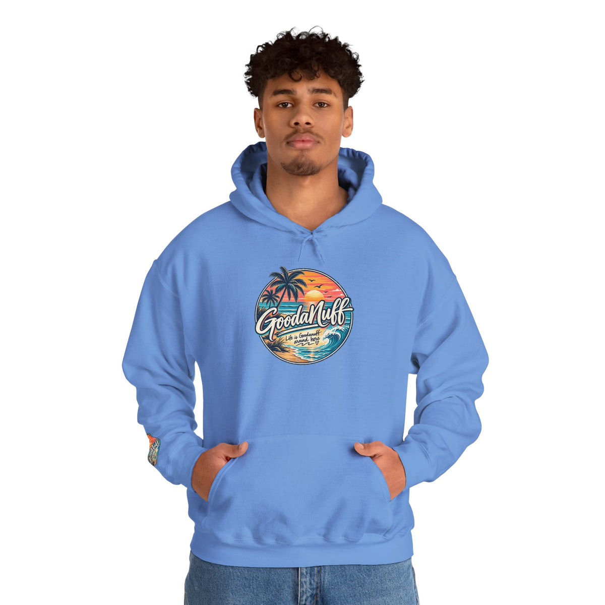 Life is GoodaNuff around here! Unisex Hoodie