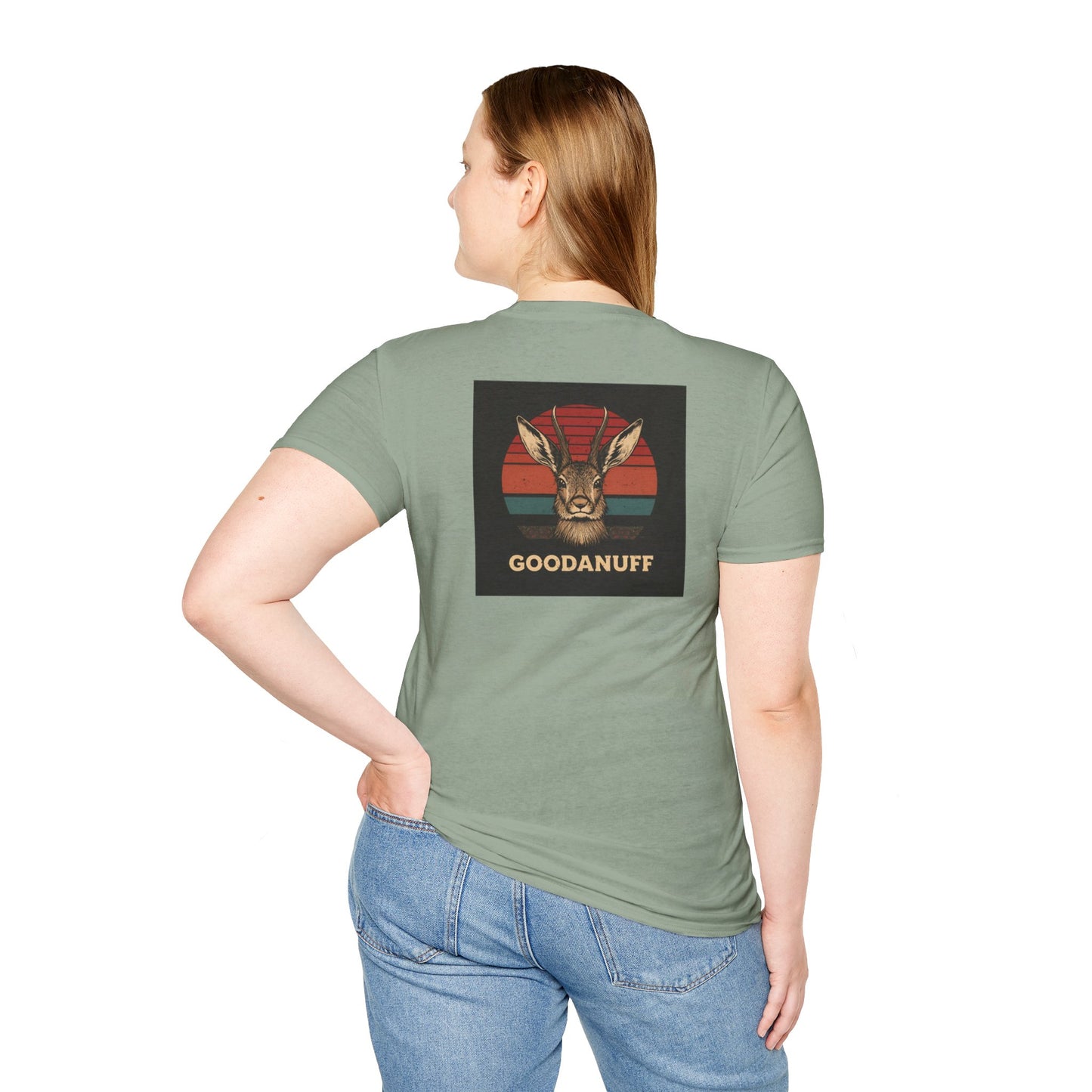 Jackalope...GoodaNuff Unisex Softstyle T-Shirt