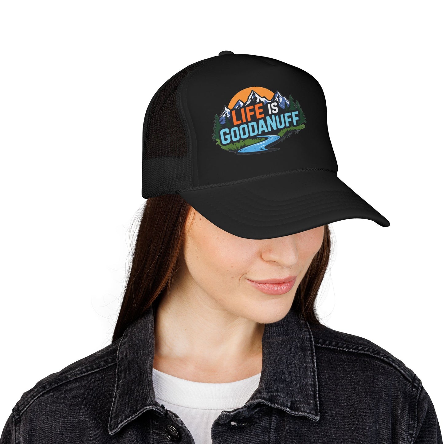 Life is GoodaNuff Trucker Hat