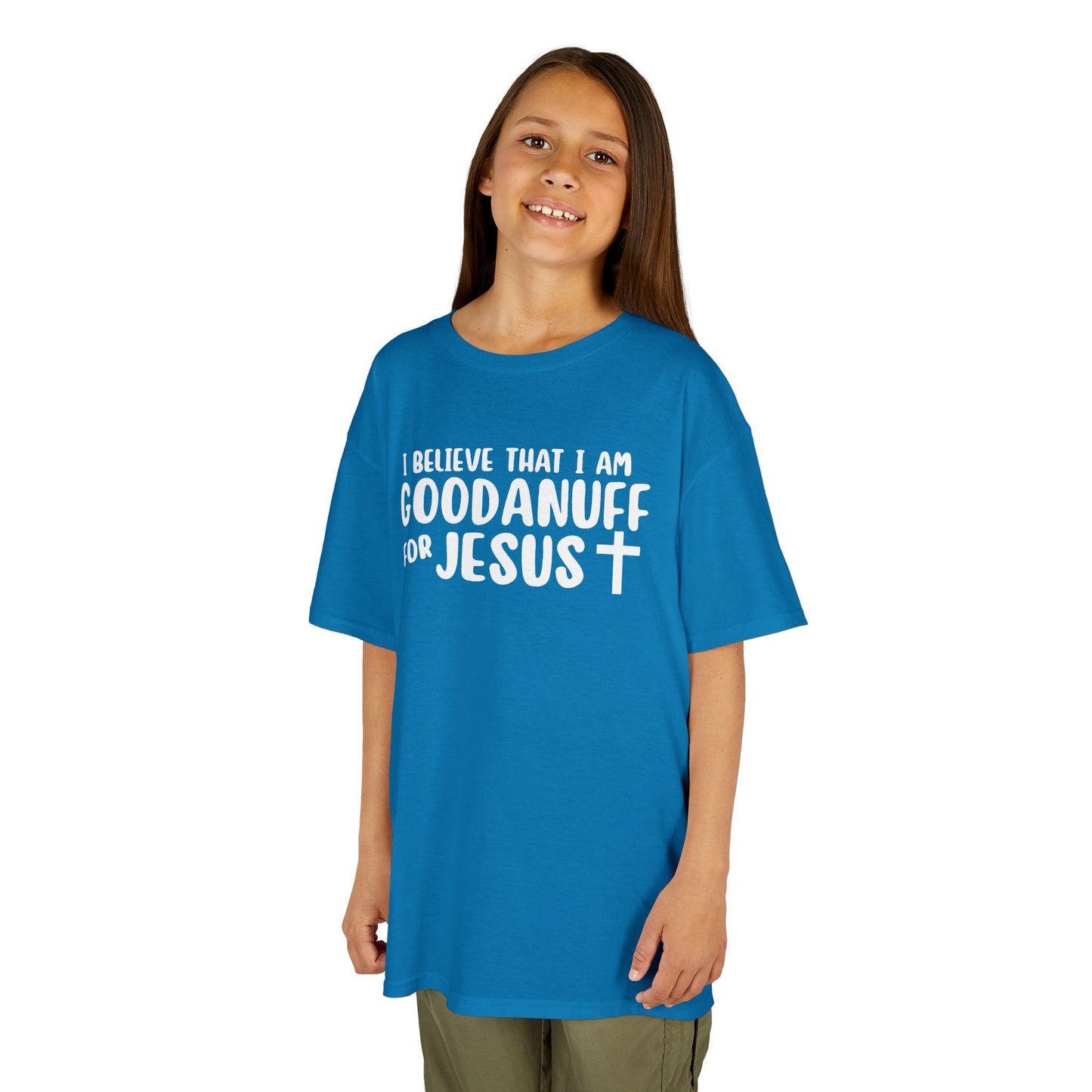 I Believe that I am GoodaNuff for Jesus Unisex Youth T-Shirt