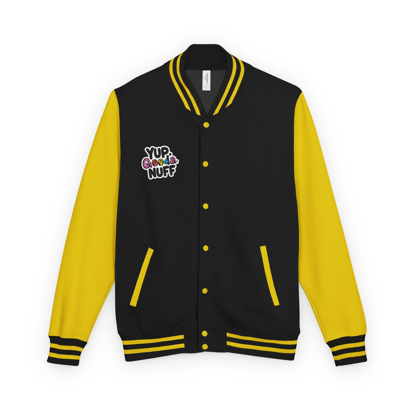 Yup. GoodaNuff Unisex Letterman Jacket